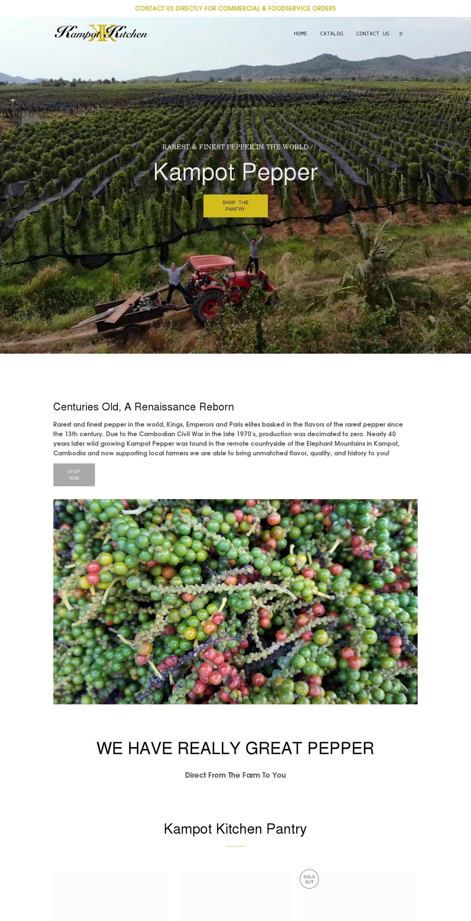 greatpepper.com shopify website screenshot