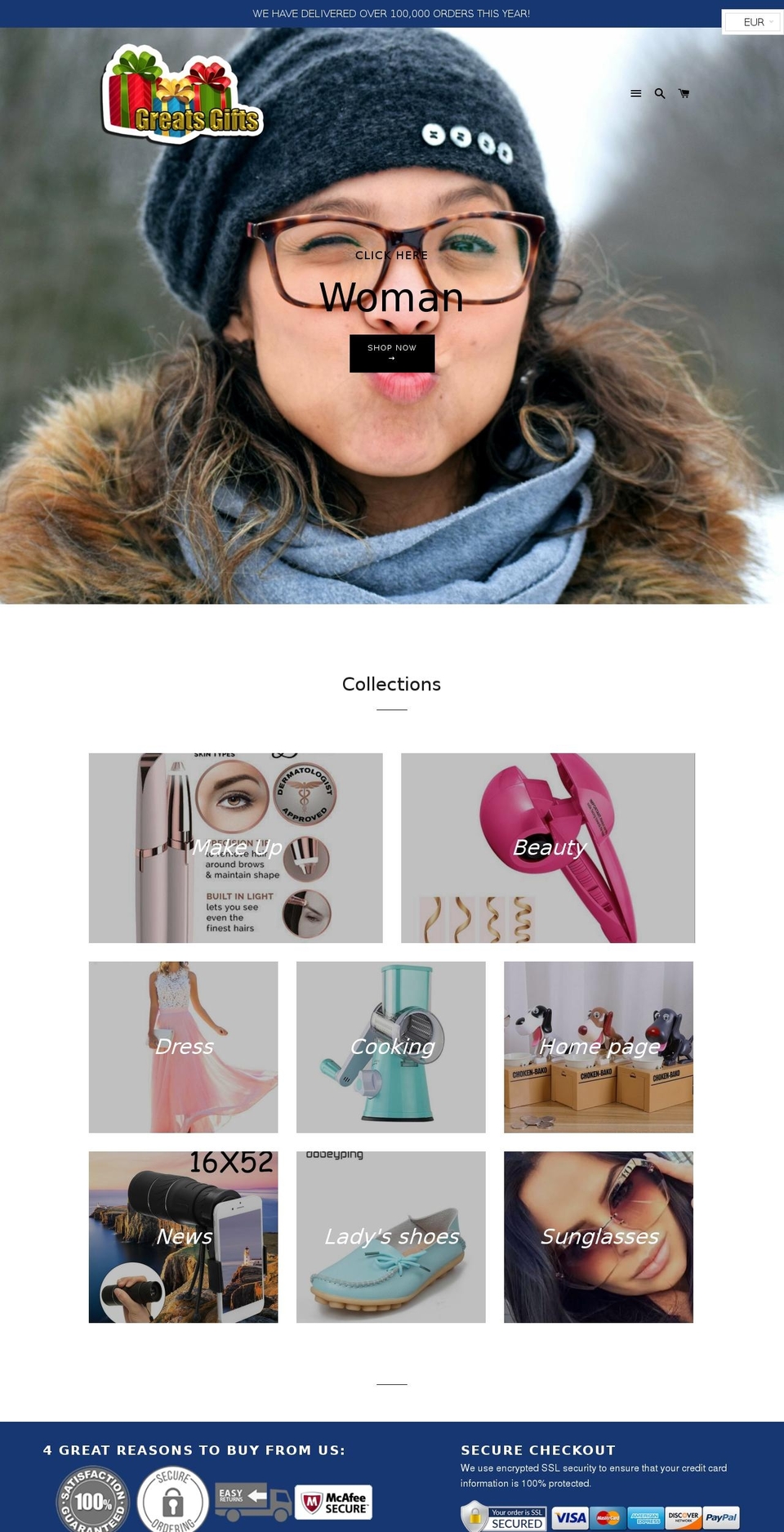 greatsgifts.com shopify website screenshot
