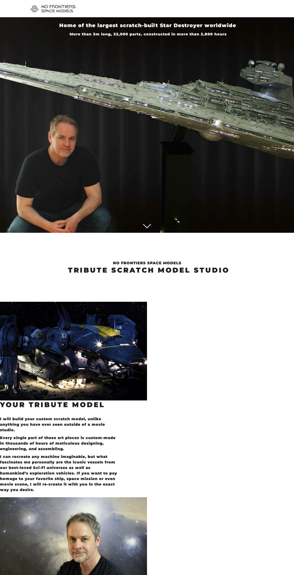 greatspacemodels.com — Shopify storefront screenshot