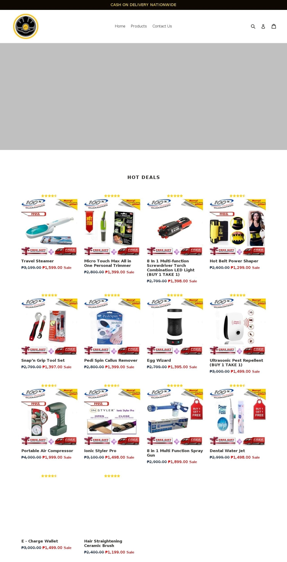 greatthingsinside.com — Shopify storefront screenshot