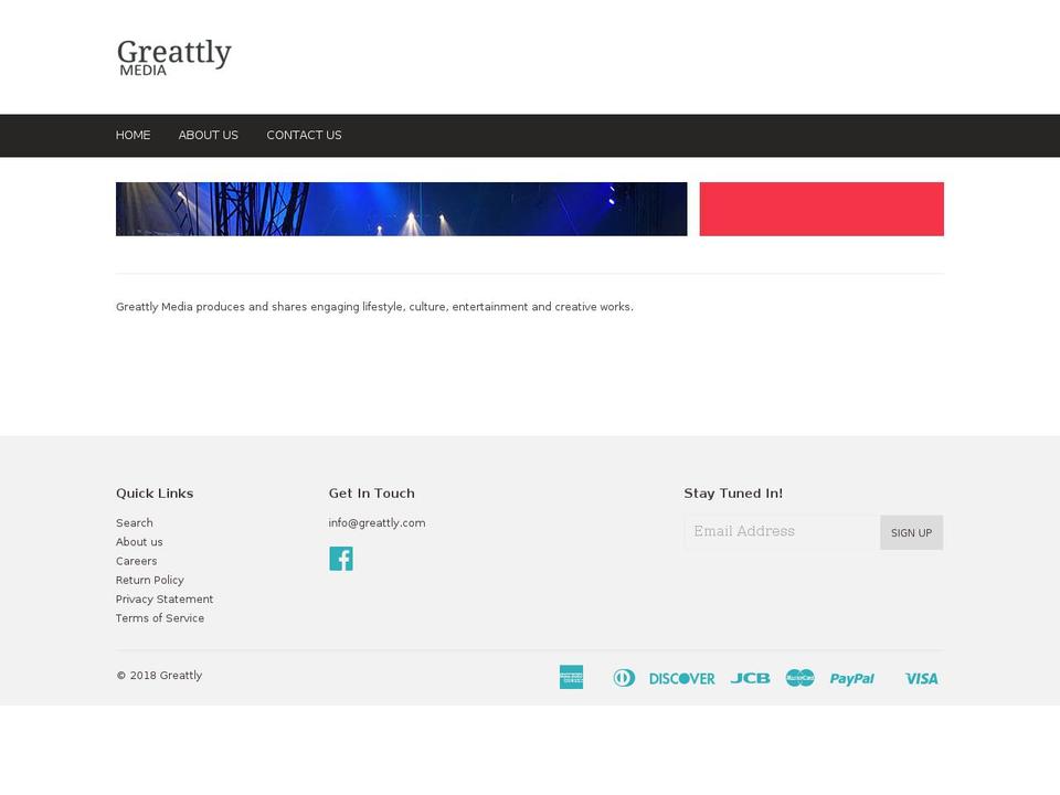 greattly.com — Shopify storefront screenshot