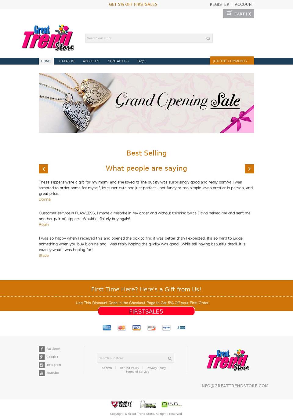 ecompro-video3 Shopify theme site example greattrendstore.com