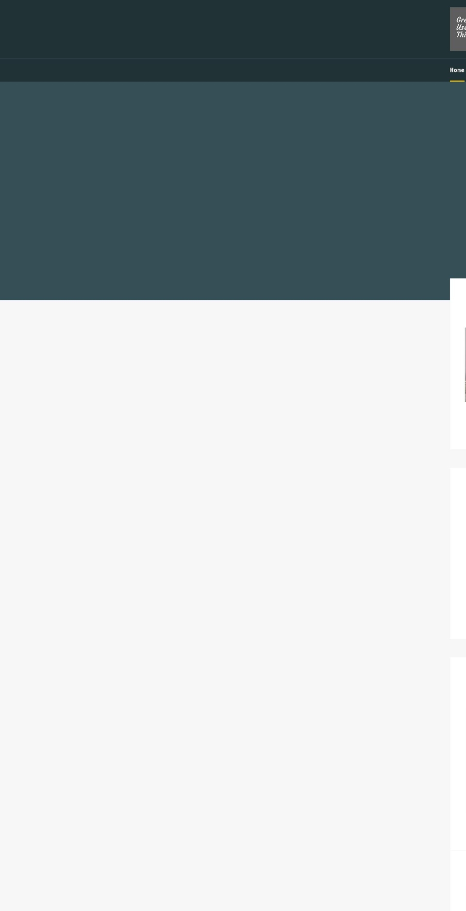 greatusefulthings.com shopify website screenshot