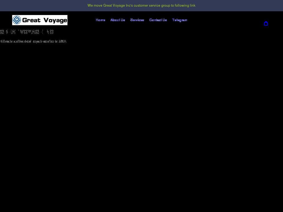 greatvoyage.com shopify website screenshot