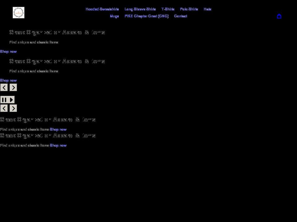 greek-zone.com shopify website screenshot