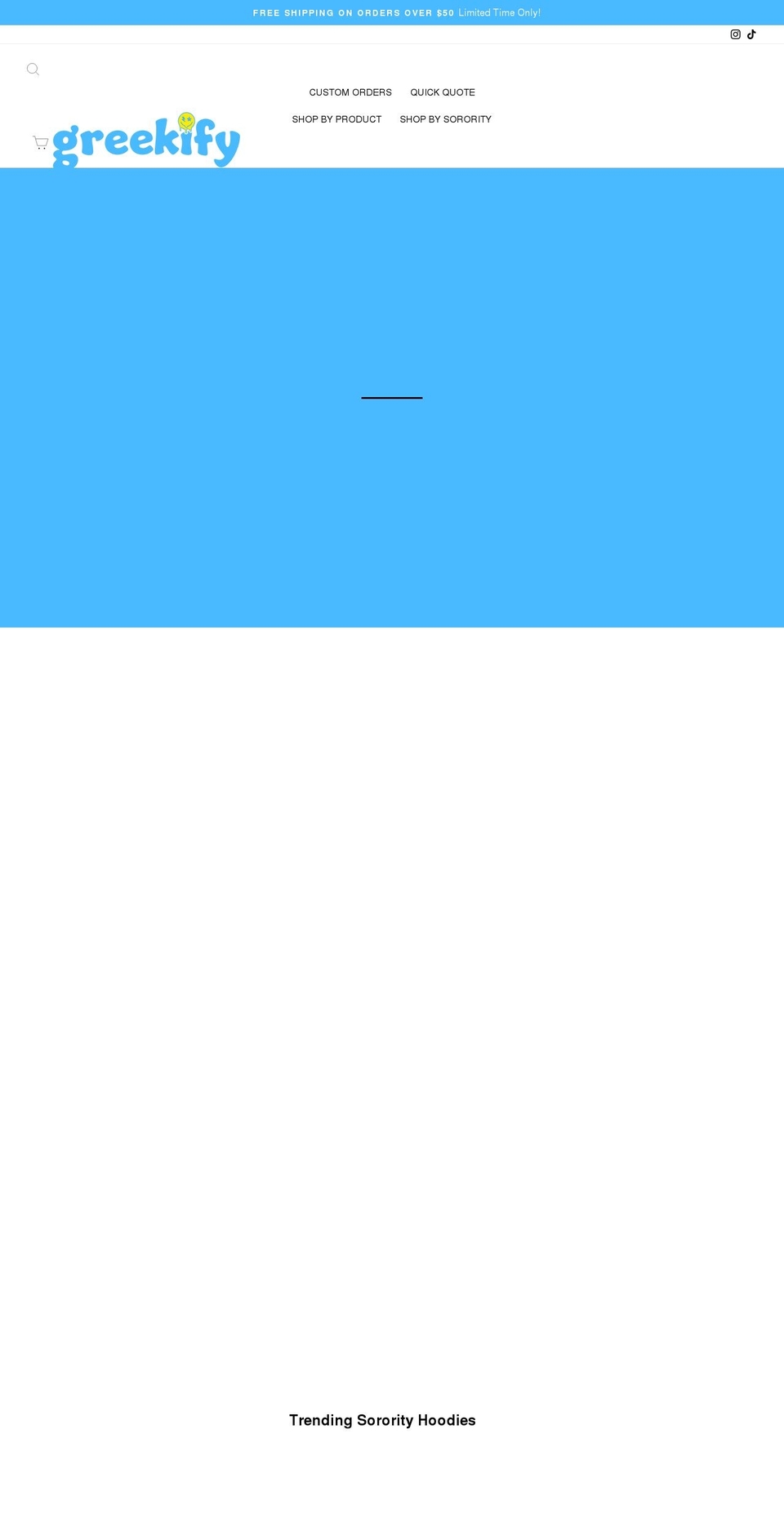 greekify.com shopify website screenshot