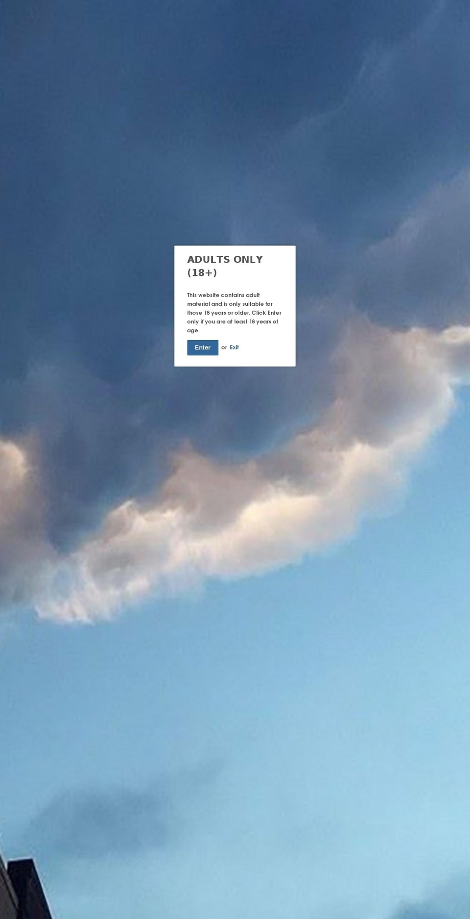 greeleyecigs.com — Shopify storefront screenshot