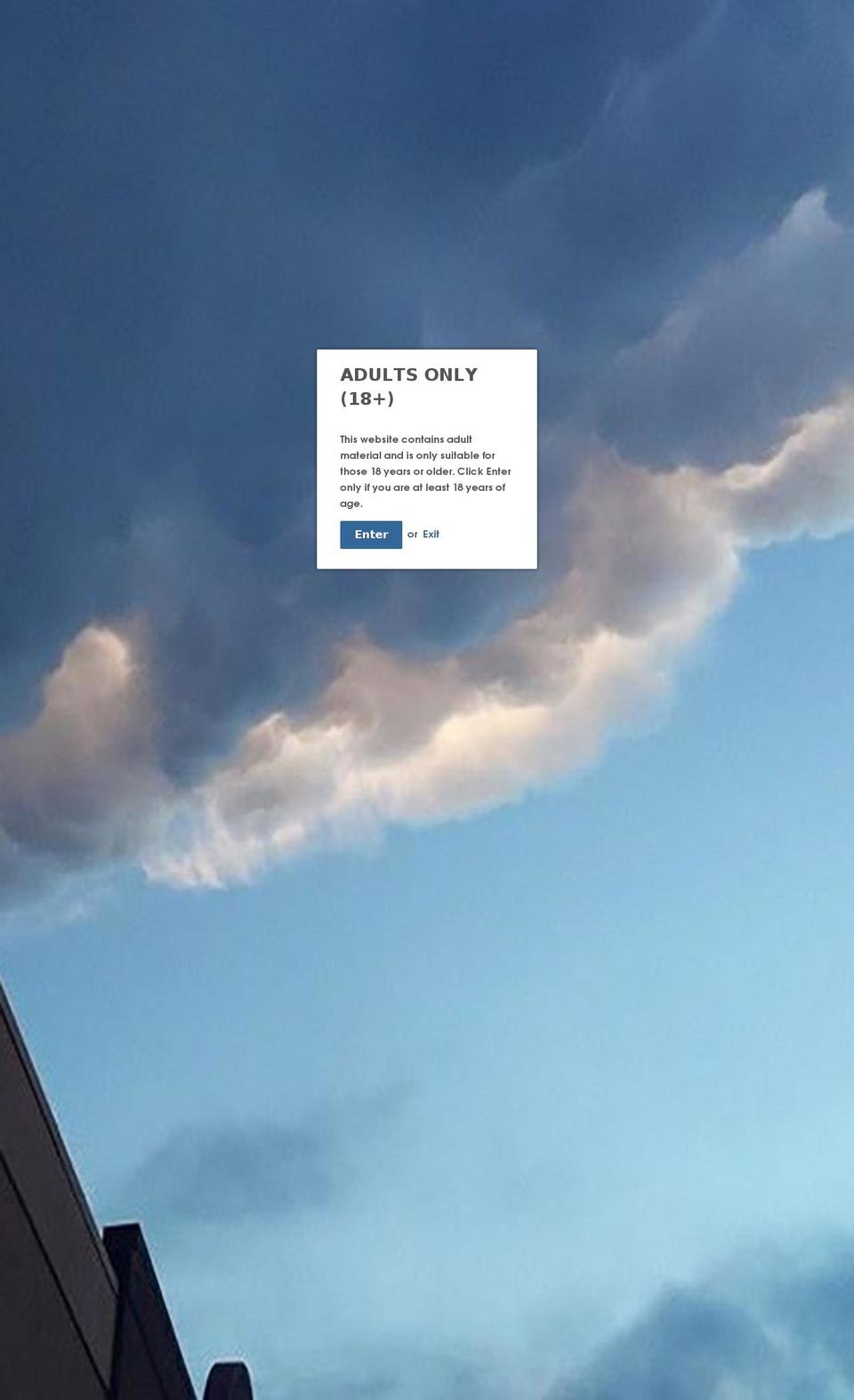 greeleyvapor.com shopify website screenshot