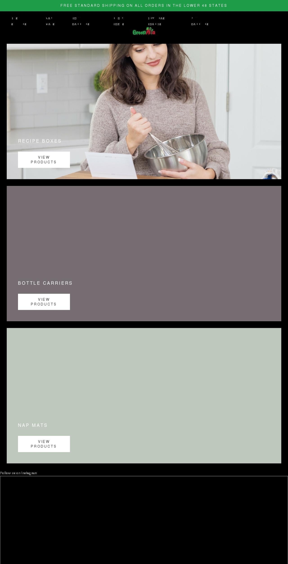 green-ara.com shopify website screenshot