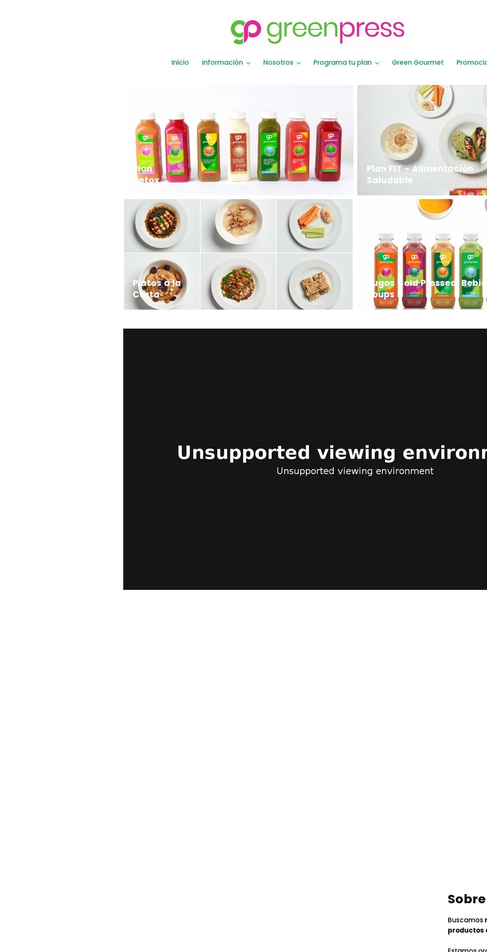 green-press-peru.myshopify.com shopify website screenshot