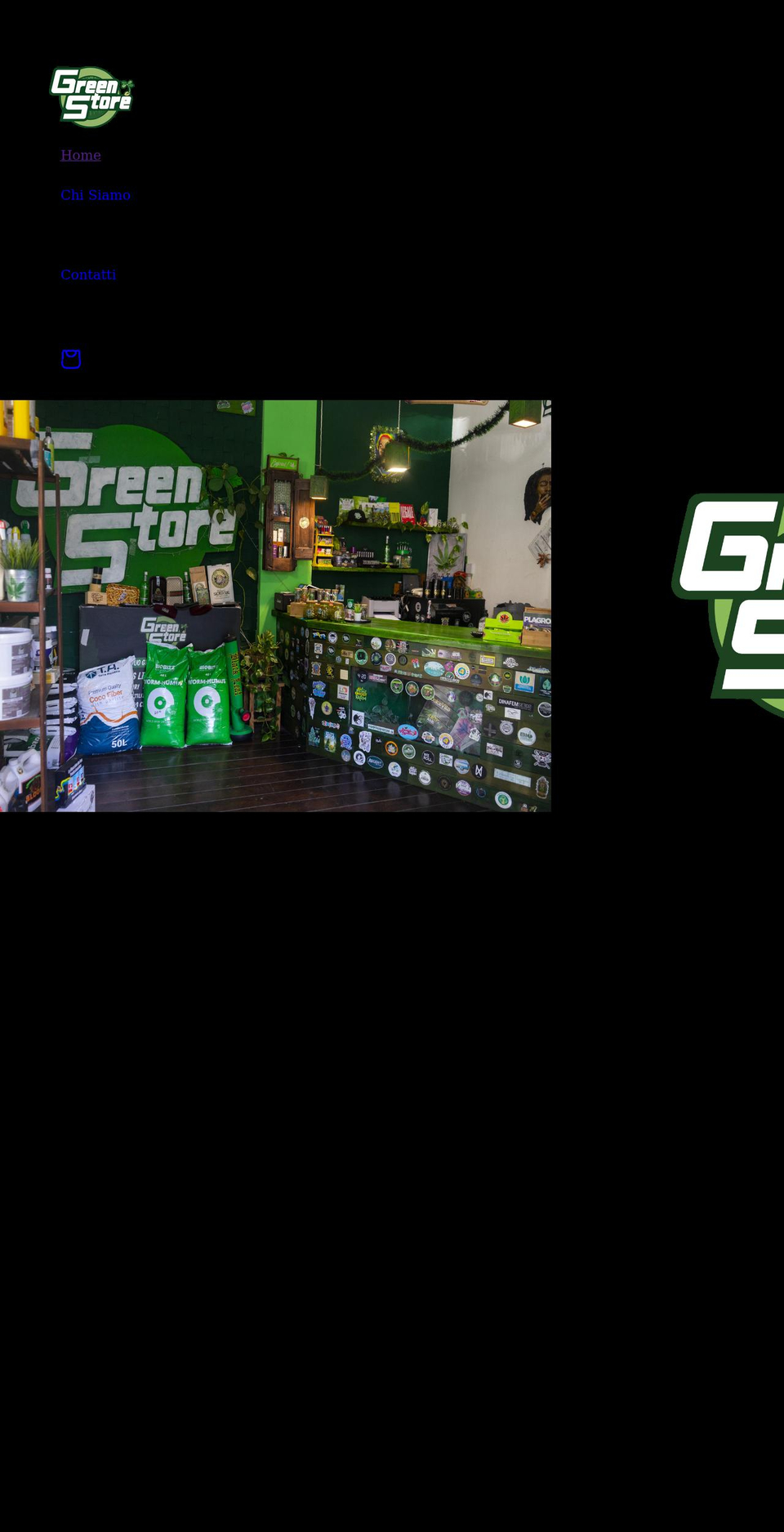 green-store.it shopify website screenshot
