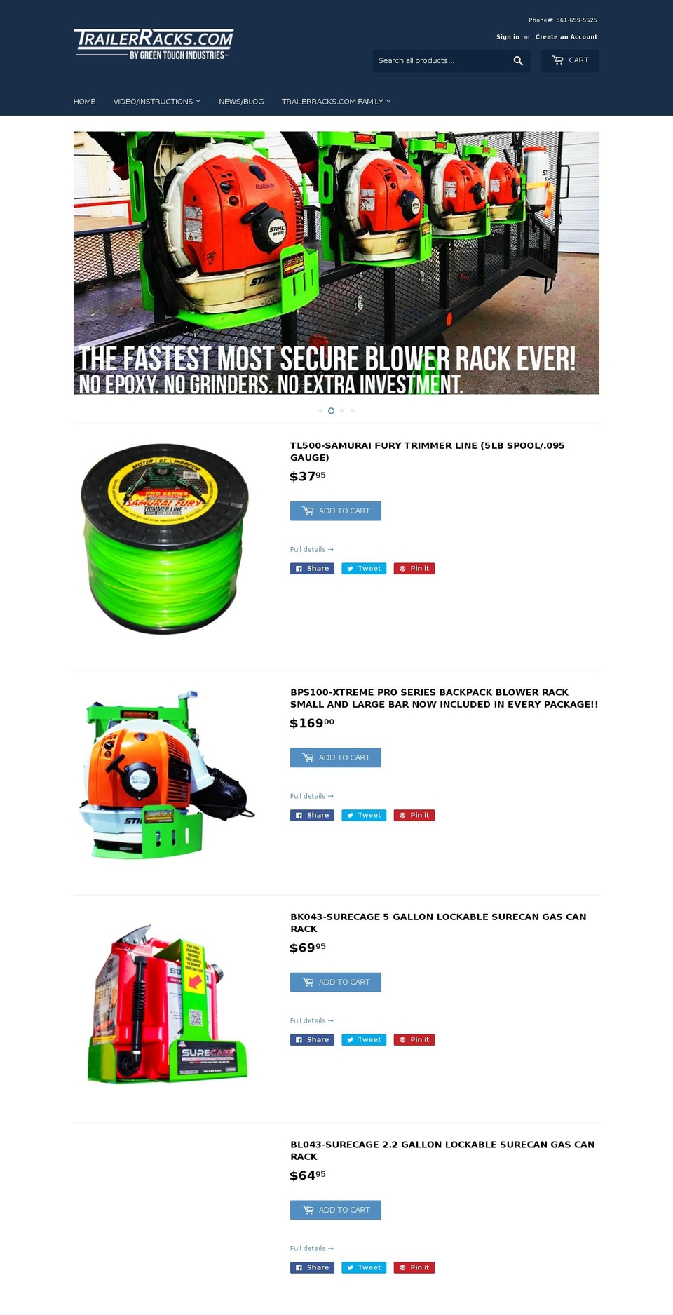 green-touch.com — Shopify storefront screenshot