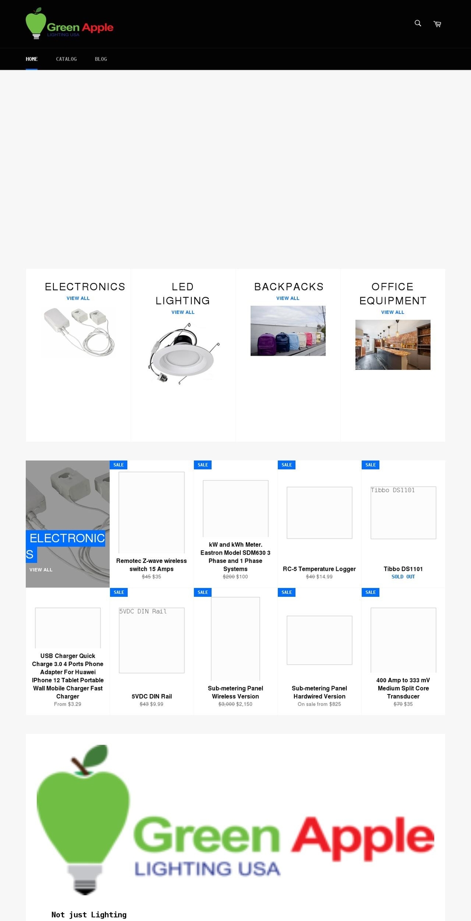 greenappleenergycompany.com shopify website screenshot
