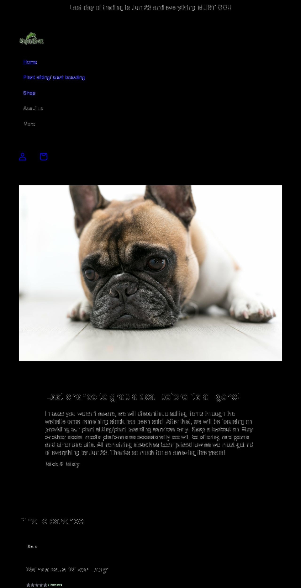 greenbeanz.com.au shopify website screenshot