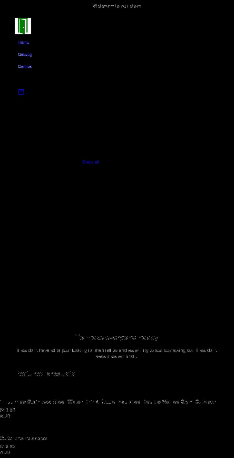 greendoorweb.com shopify website screenshot