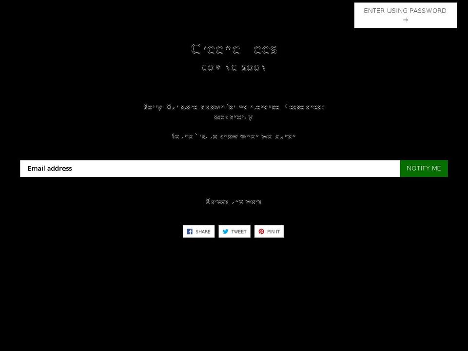 greenetees.com — Shopify storefront screenshot