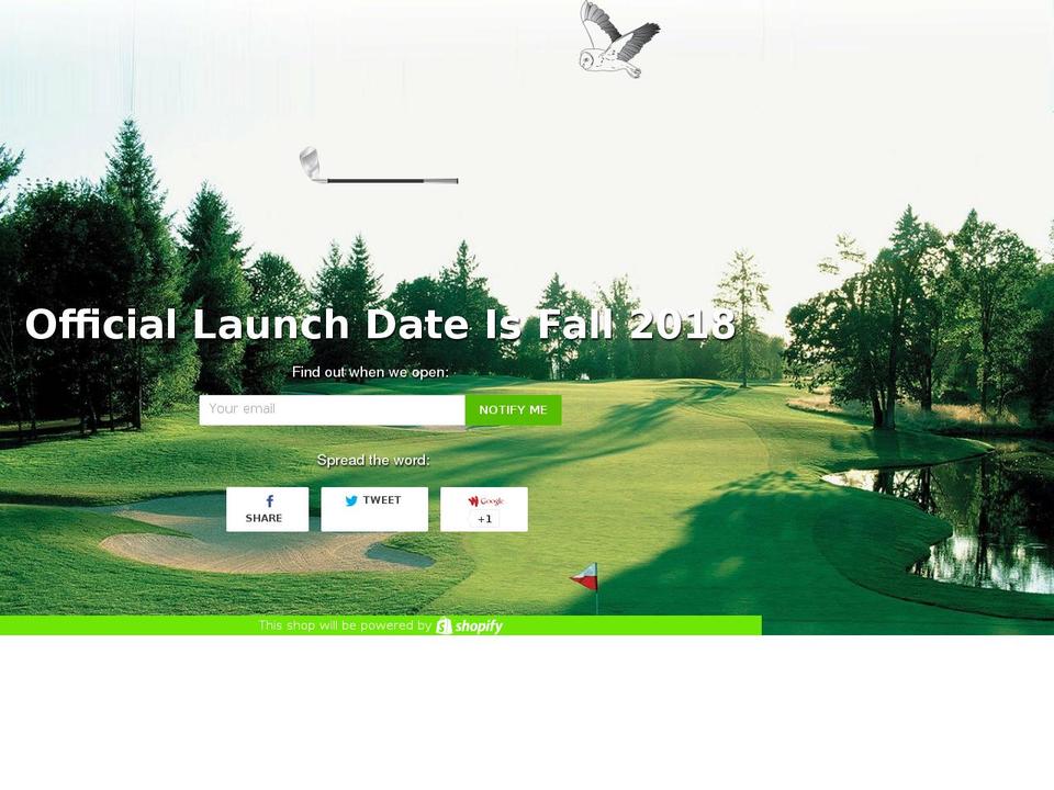 greengolfer.com — Shopify storefront screenshot