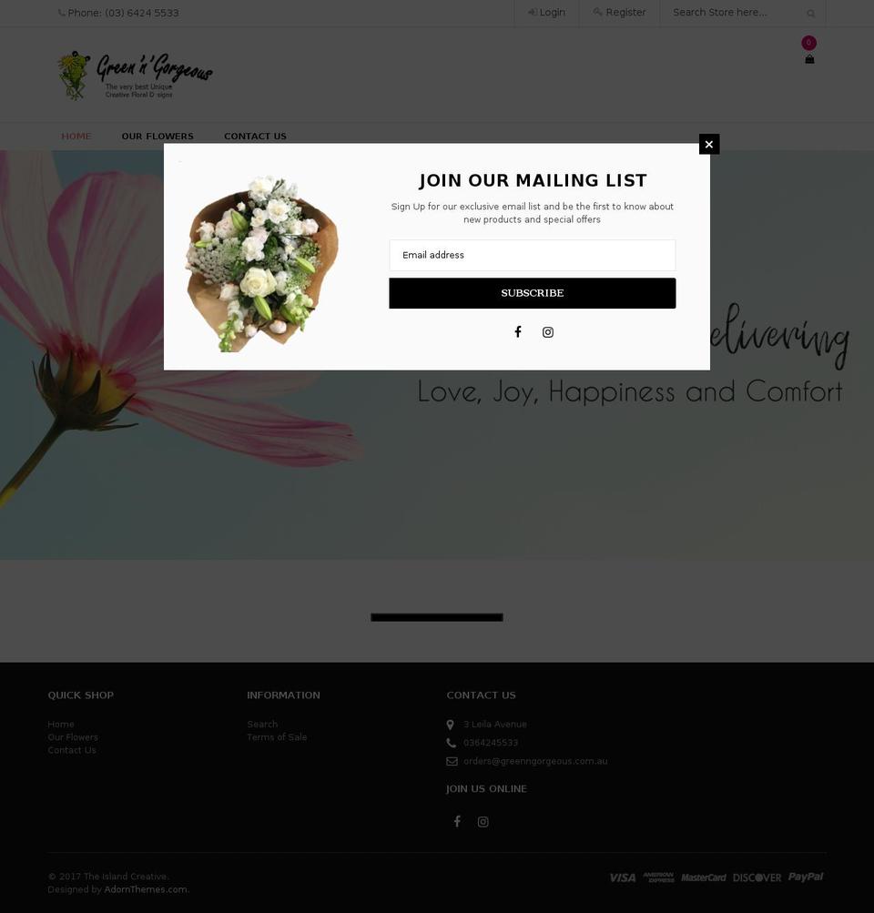 famiza-demo-2 Shopify theme site example greenngorgeous.com.au