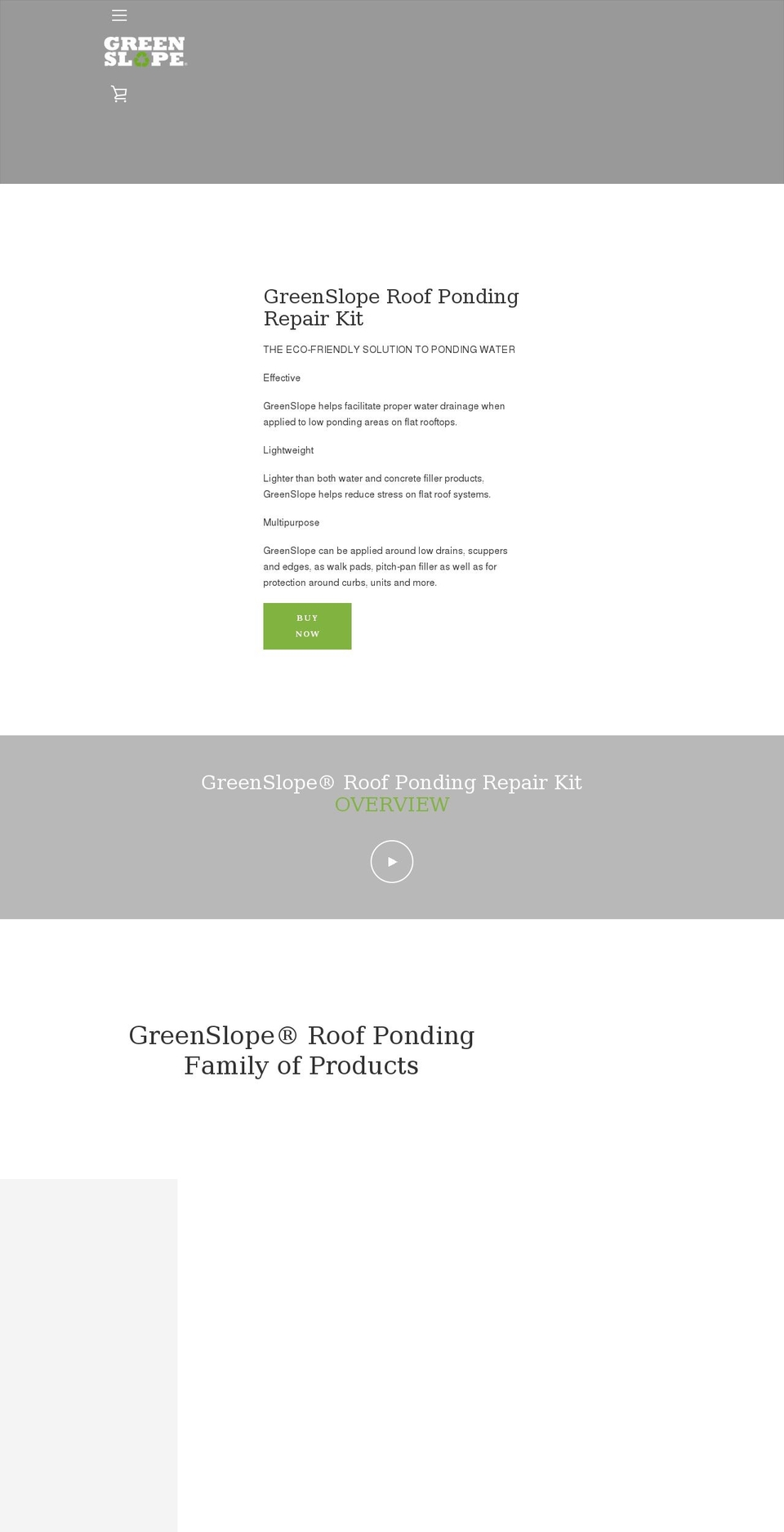 greenslope.co shopify website screenshot