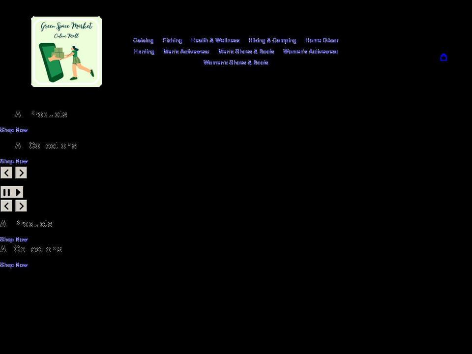 greenspacemarket.com shopify website screenshot