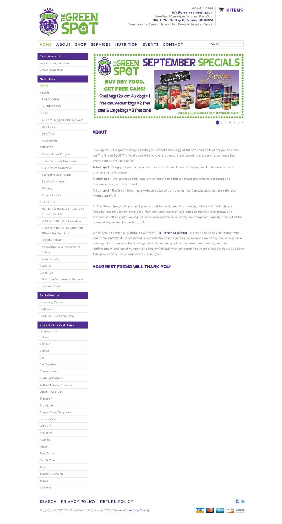 tgs-expo-1 Shopify theme site example greenspotonline.com