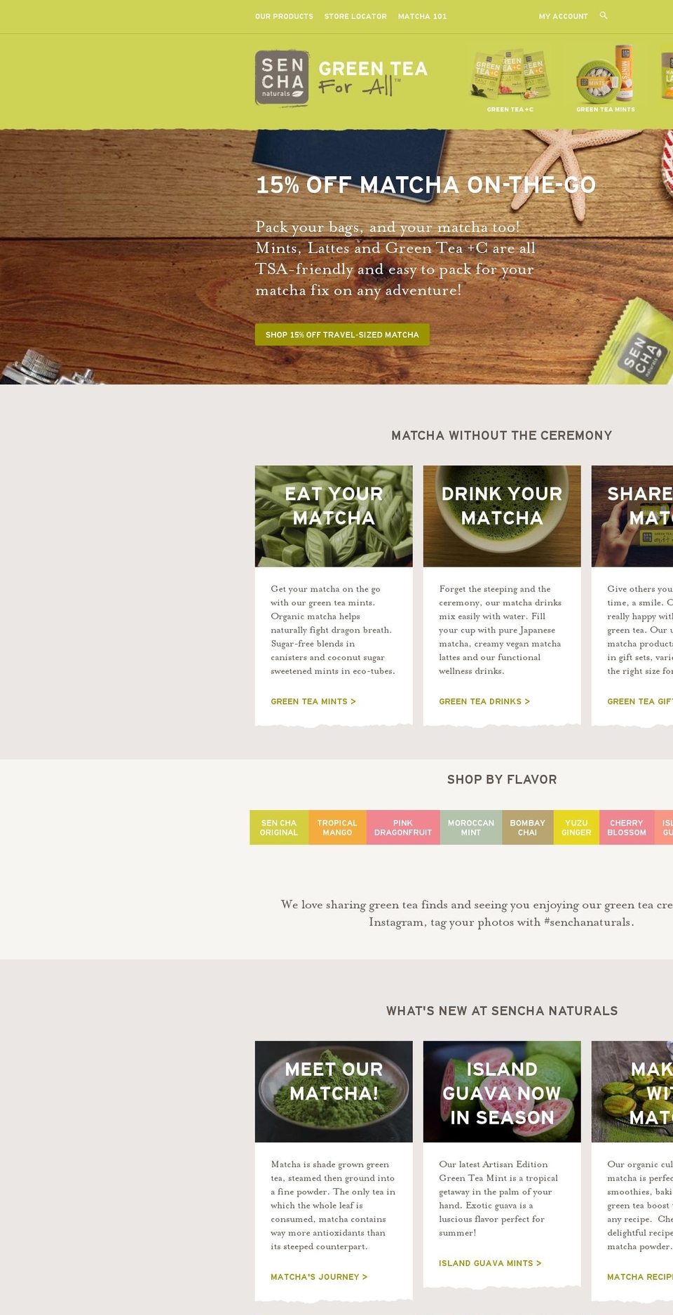 greenteamints.com — Shopify storefront screenshot