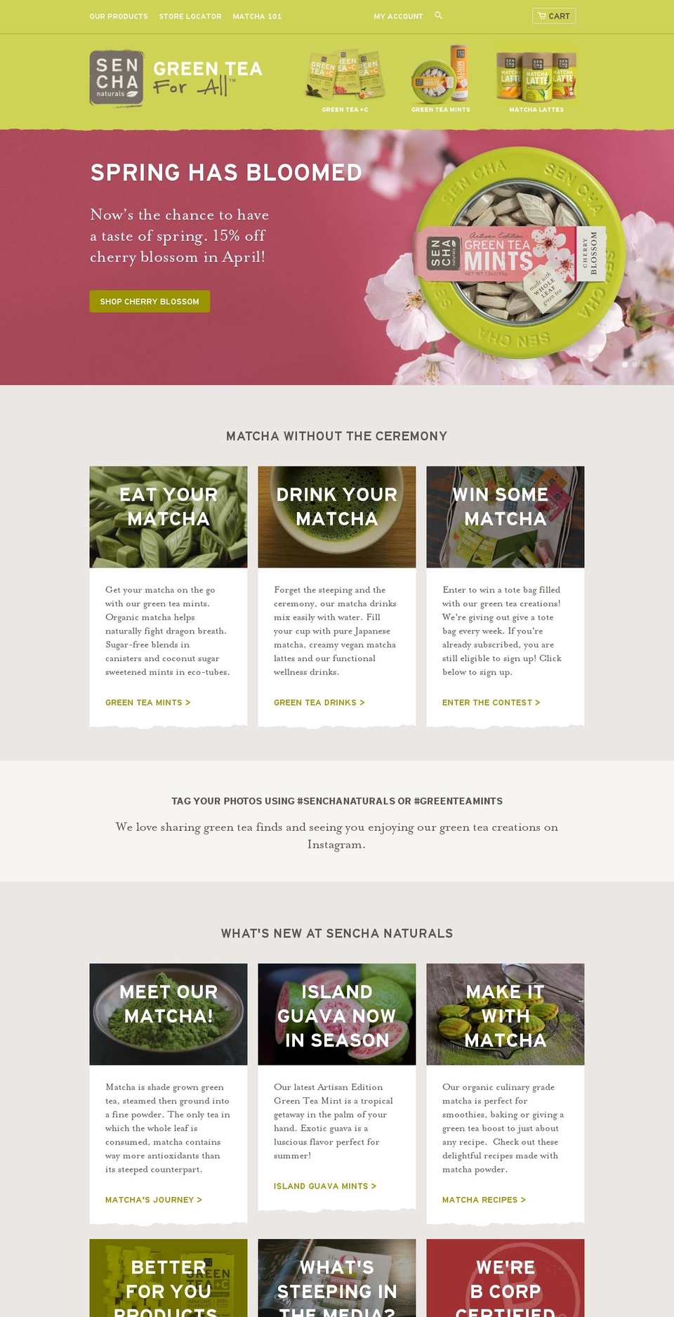 greenteaplusc.com shopify website screenshot