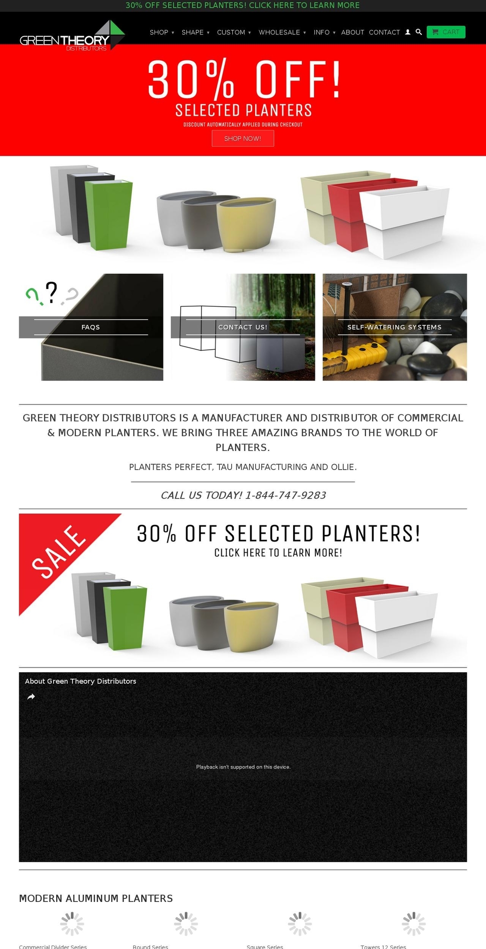 greentheorydist.com shopify website screenshot