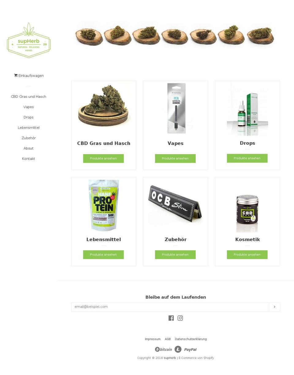 greenthumb.at shopify website screenshot