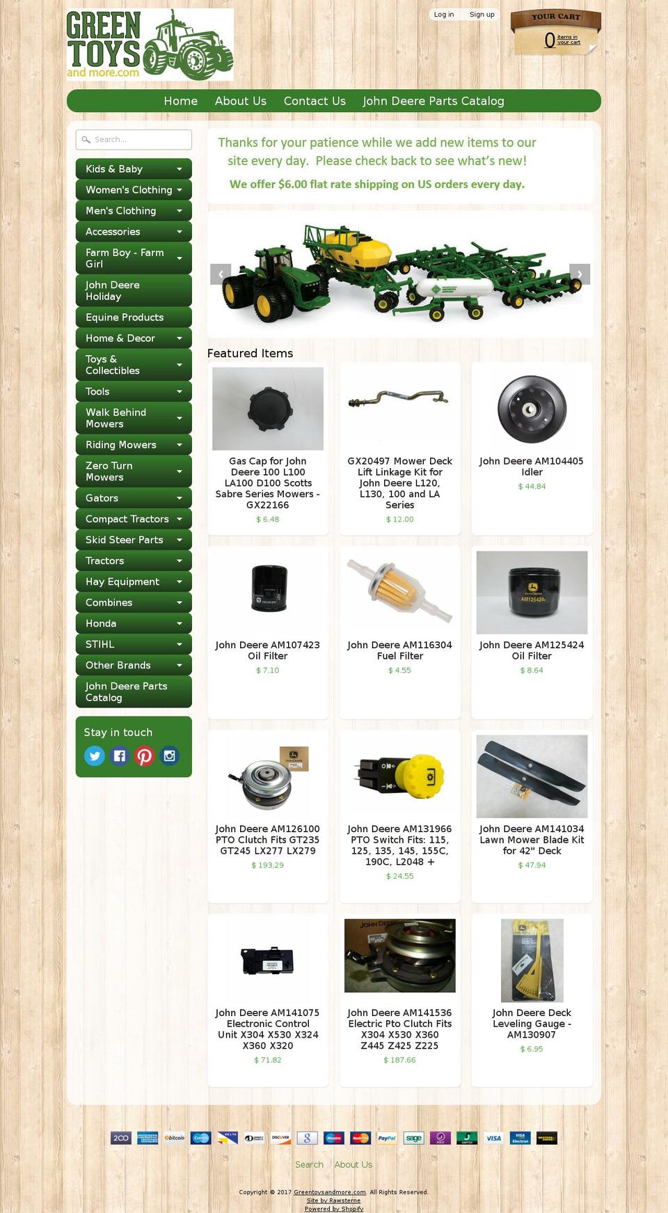 greentoysandmore.com shopify website screenshot
