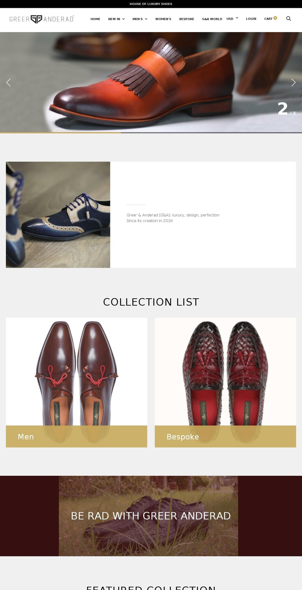 greeranderad.com shopify website screenshot