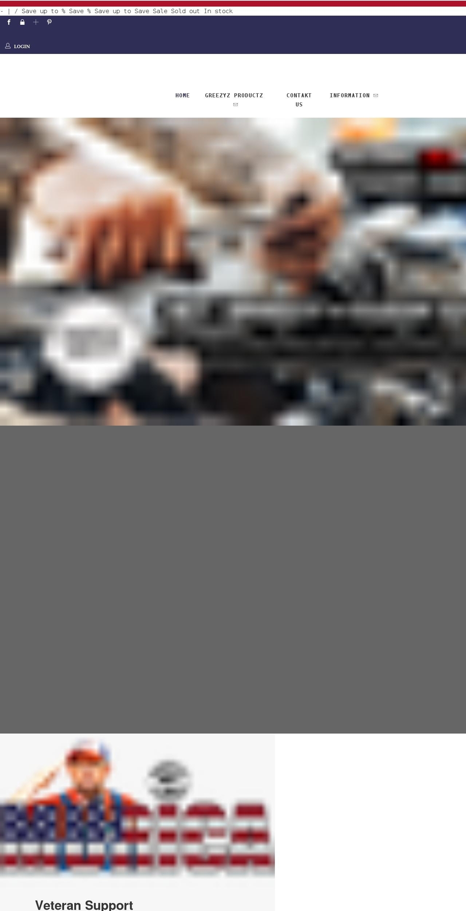 greezyzgurage.com shopify website screenshot