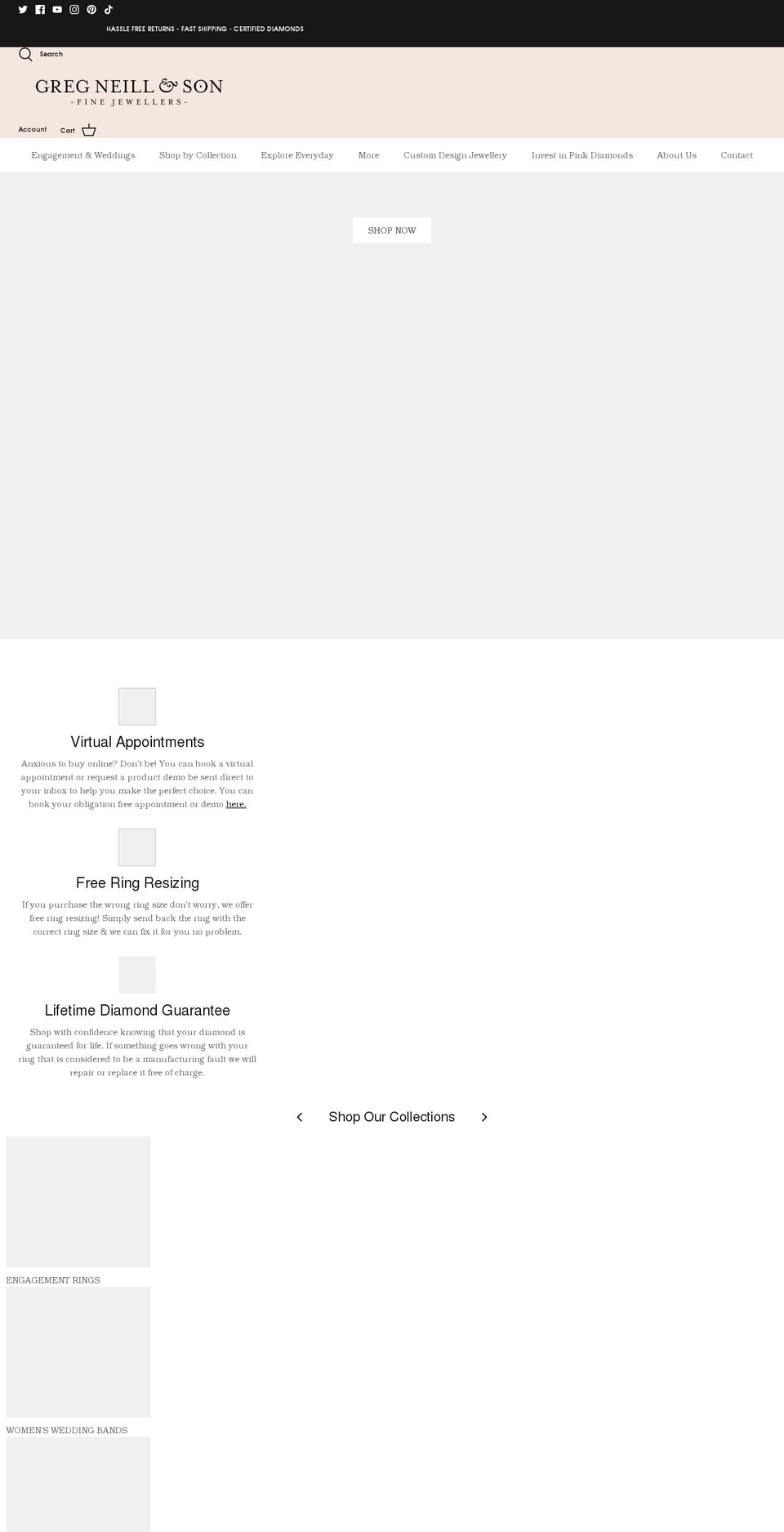 gregneillandson.com.au shopify website screenshot