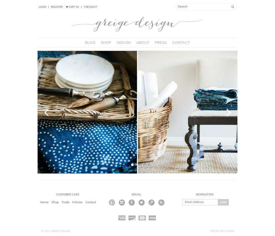 greige-design Shopify theme site example greigedesignstudio.com