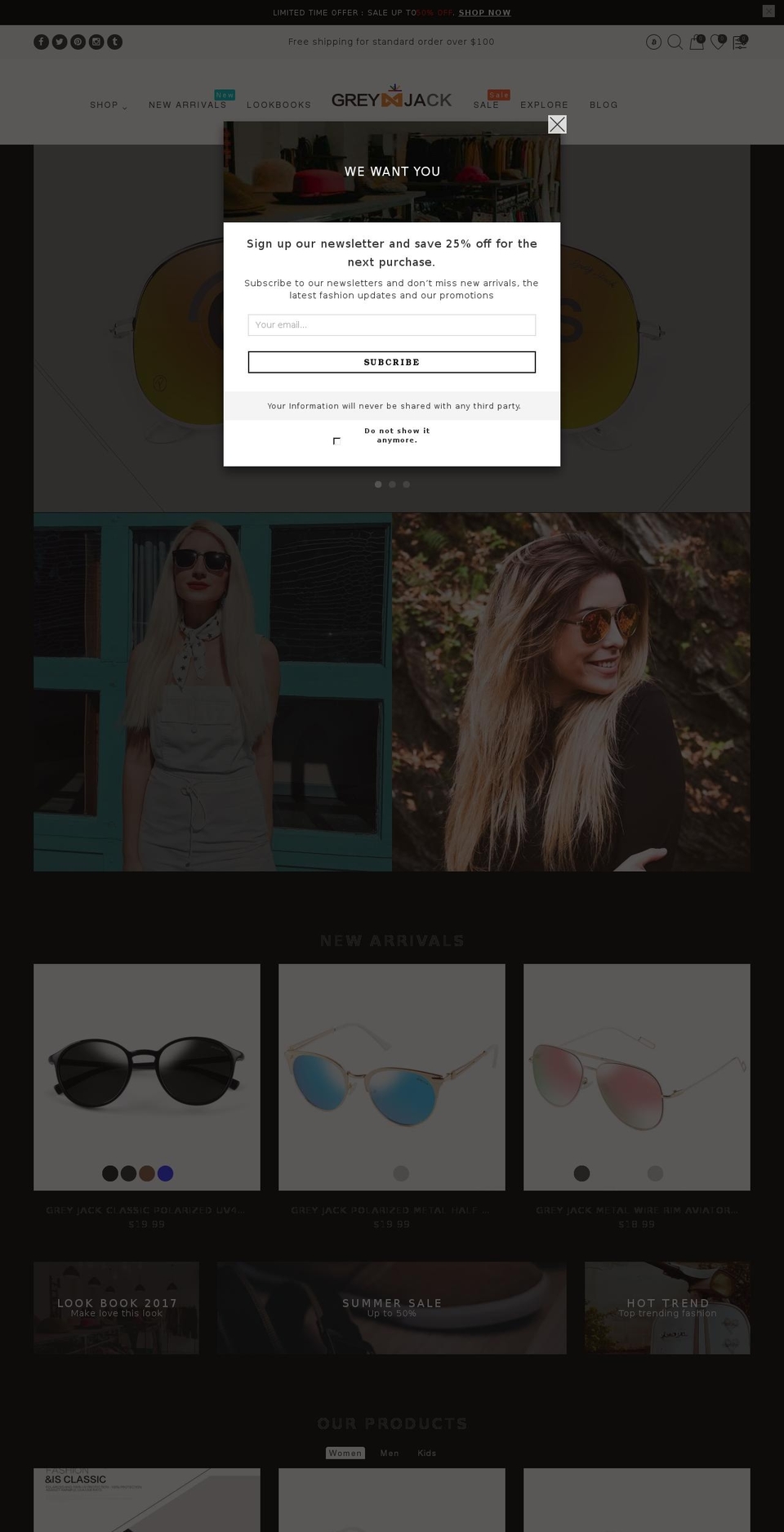 the-look-demo-01-1-2 Shopify theme site example greyjack.net