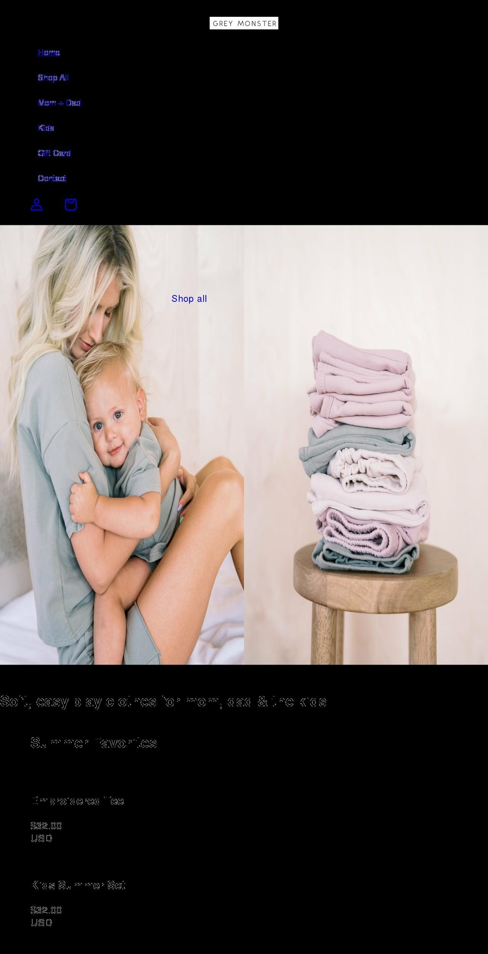 greymonster.com shopify website screenshot