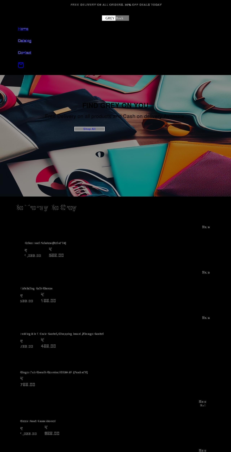 greyrock.in shopify website screenshot