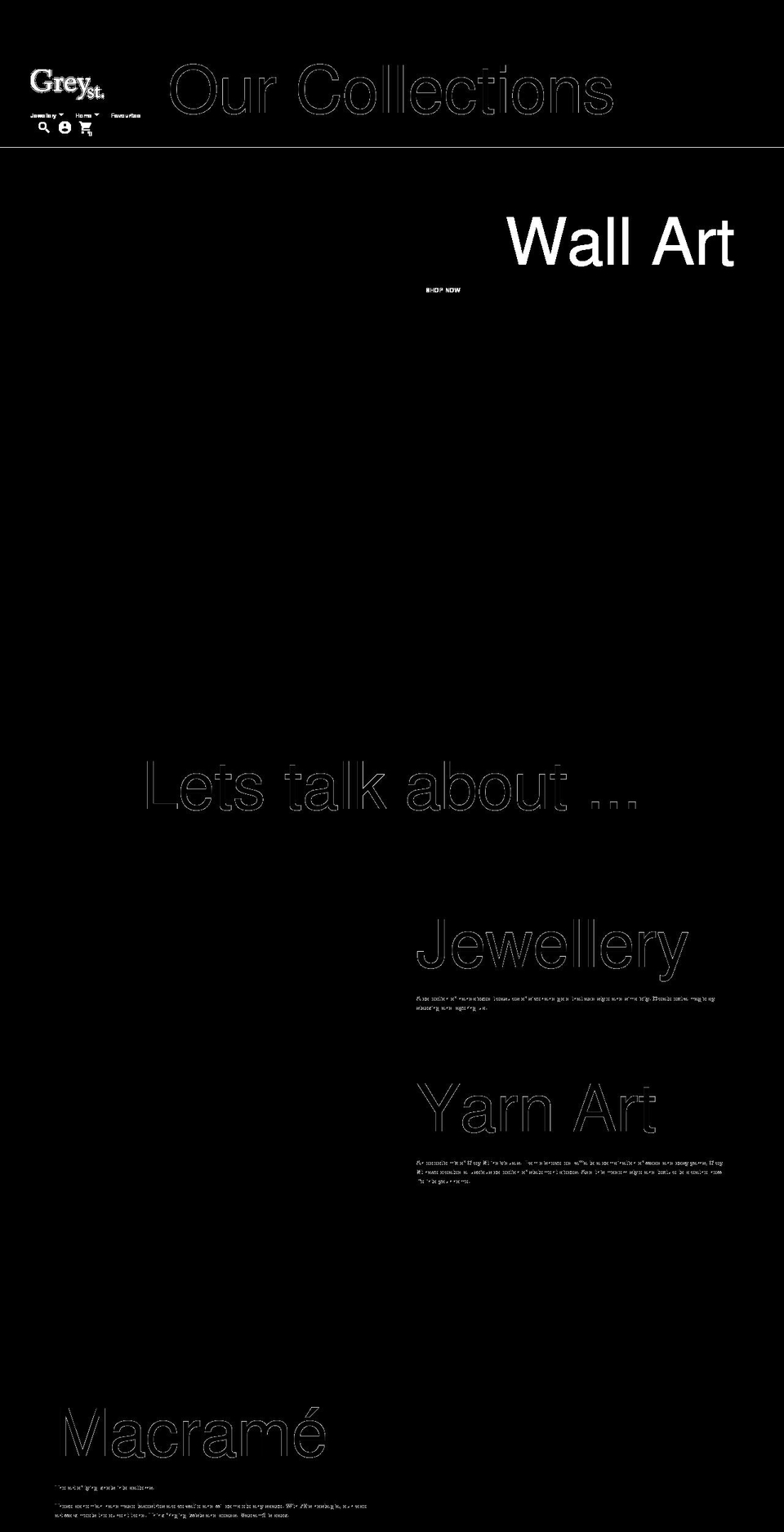 greystreet.co.uk shopify website screenshot