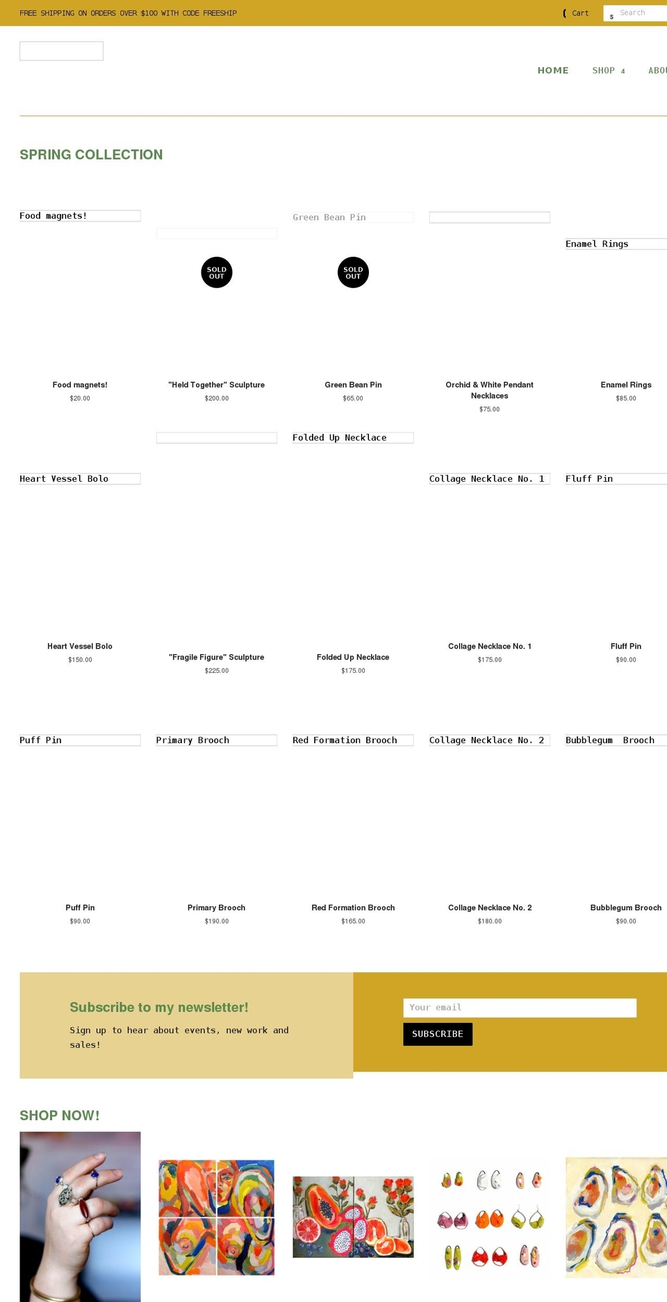 greyvoncannon.com shopify website screenshot