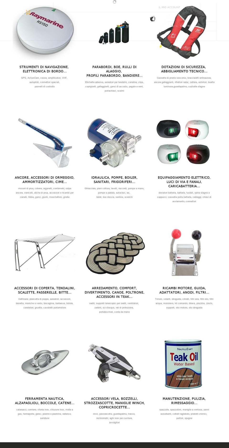 grgoffertaspeciale.com — Shopify storefront screenshot