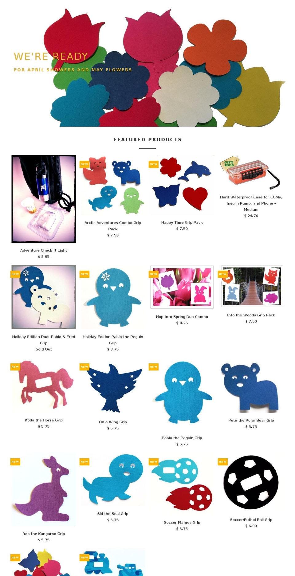 grifgrips.com shopify website screenshot