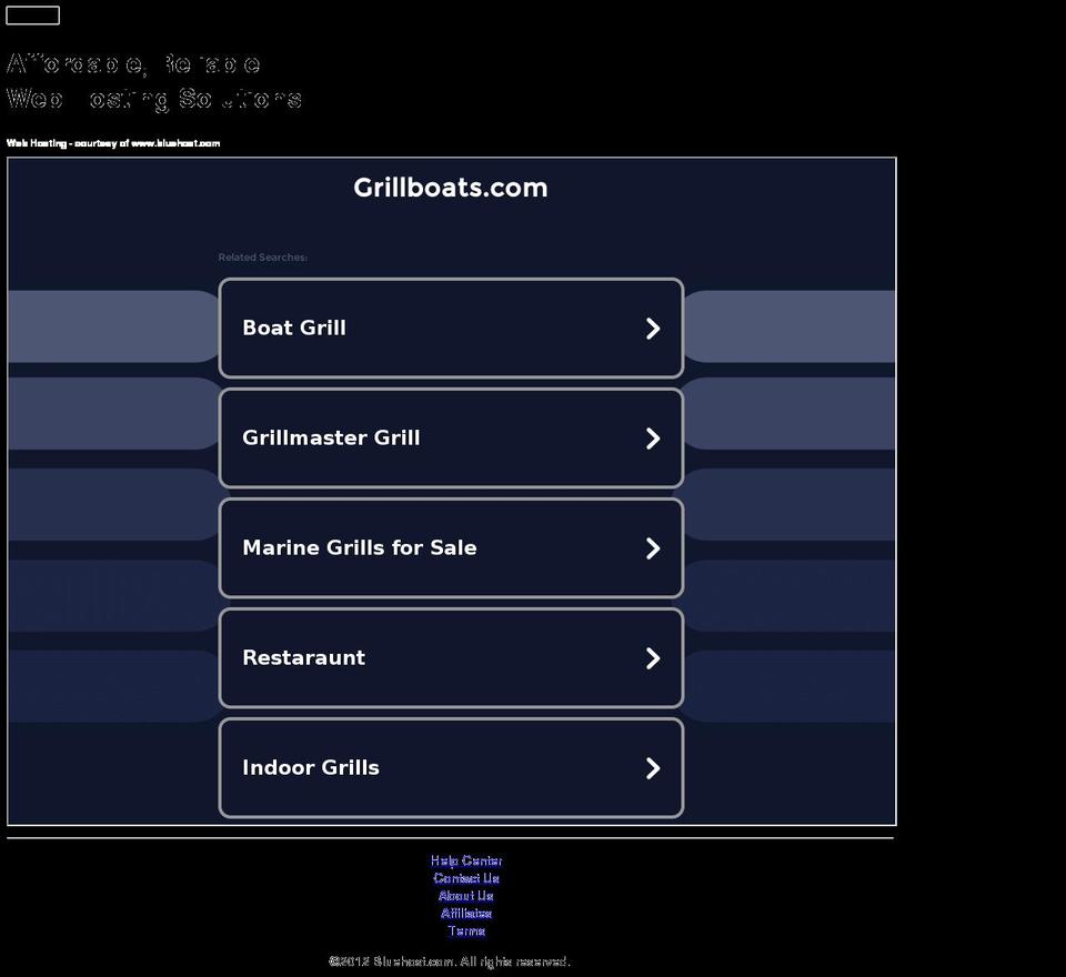 ecocharged-theme Shopify theme site example grillboats.com
