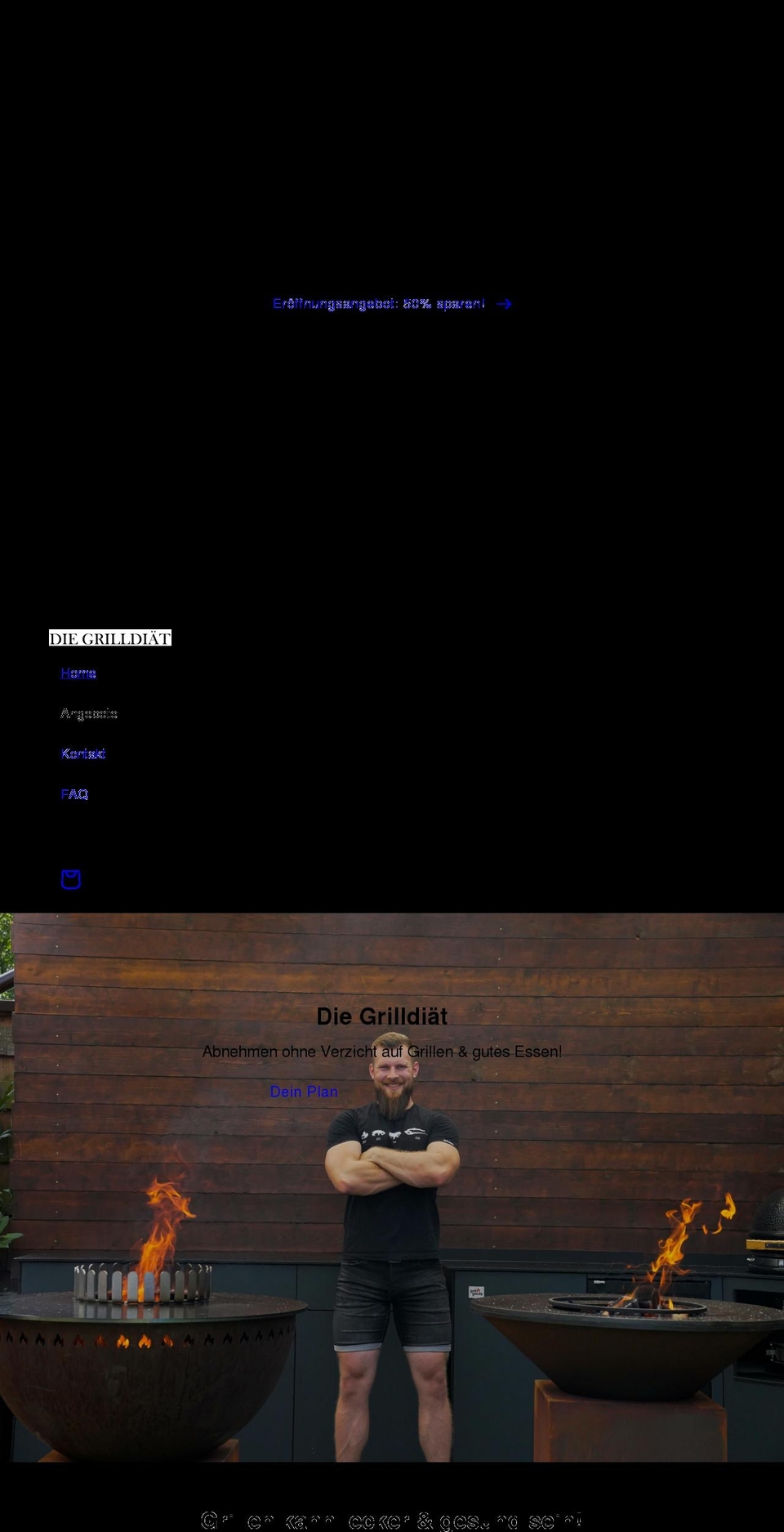 grilldiaet.com shopify website screenshot