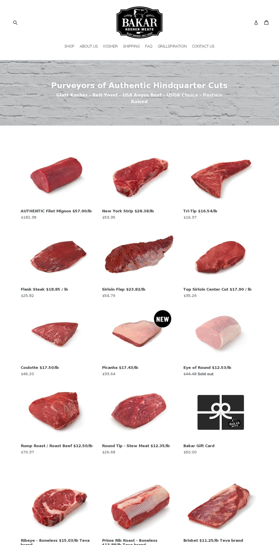 grillspiration.com — Shopify storefront screenshot