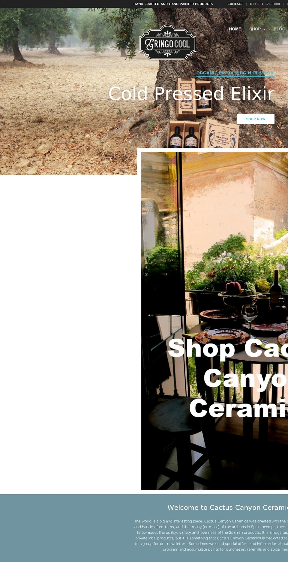 gringocool.com shopify website screenshot