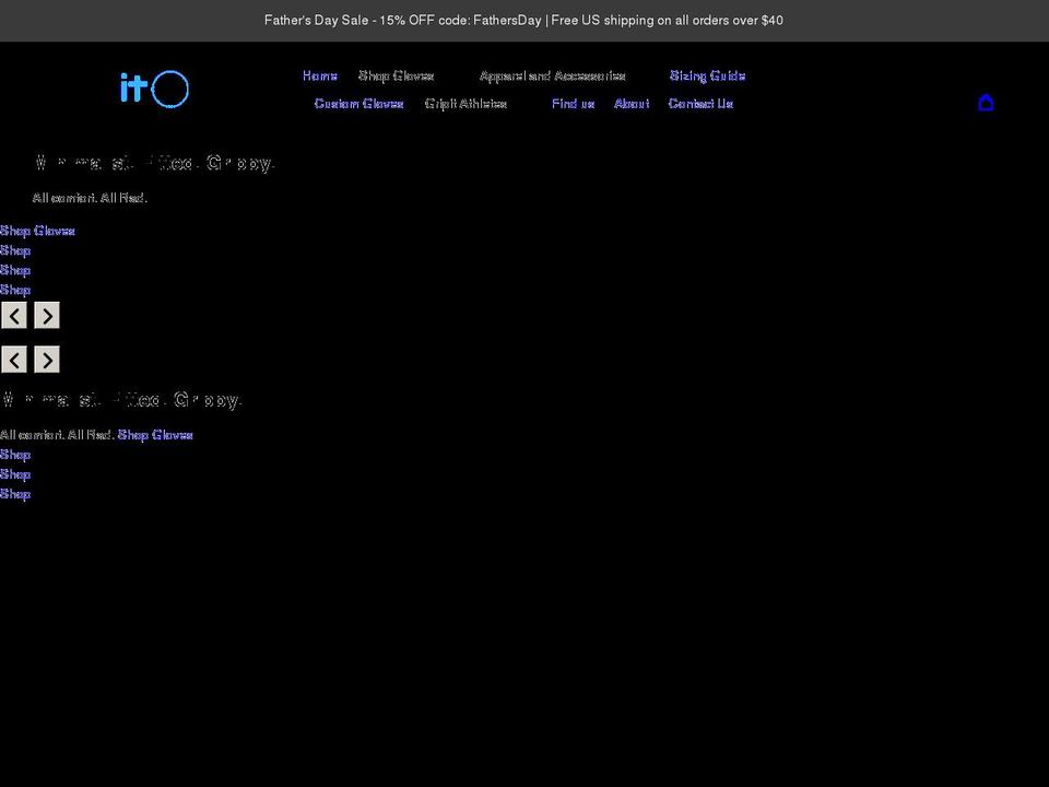gripitsports.com shopify website screenshot