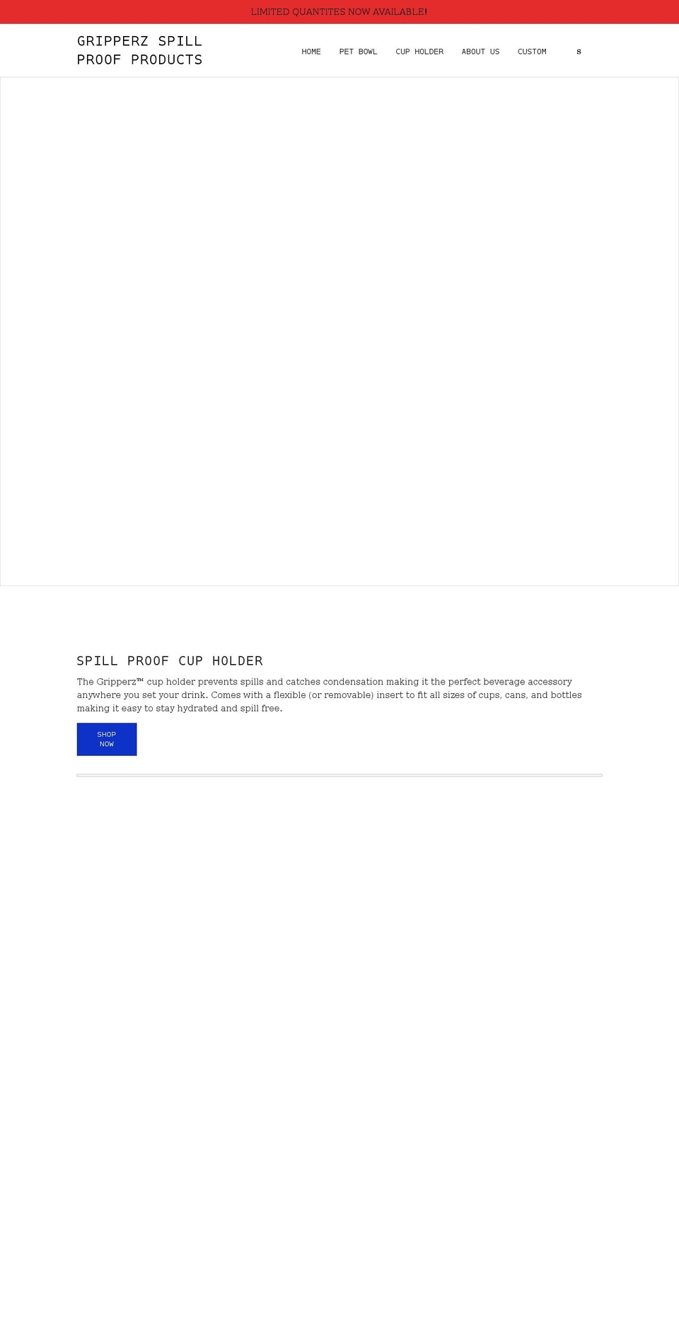 gripperz.com shopify website screenshot
