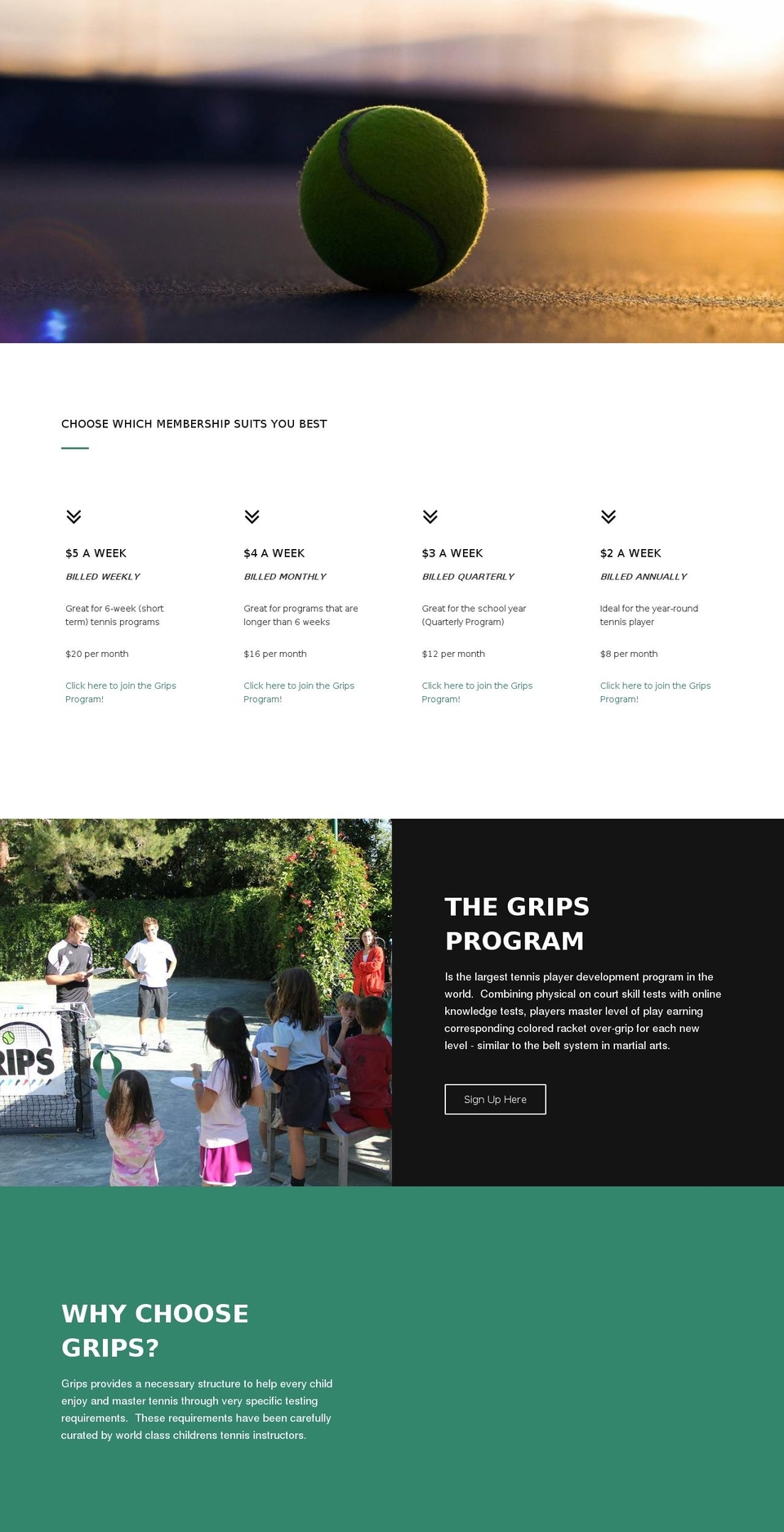 gripschallenge.com — Shopify storefront screenshot