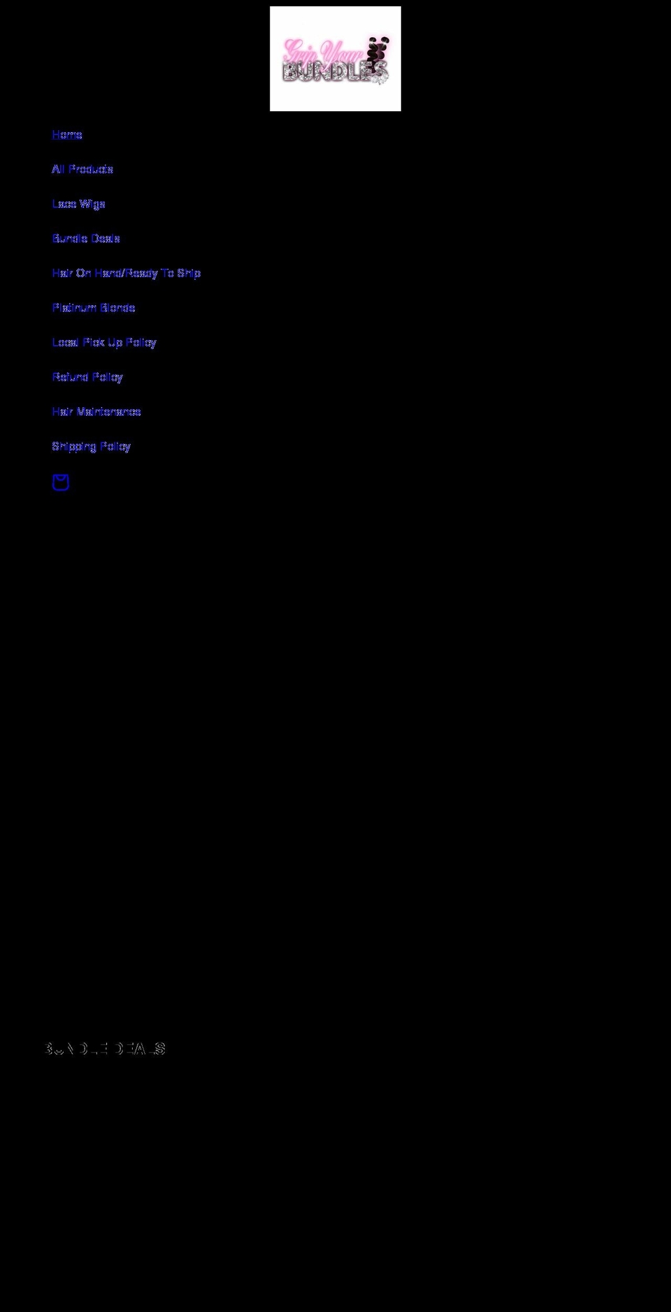 gripyourbundles.com shopify website screenshot