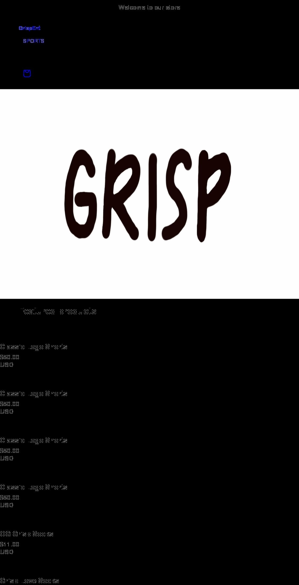 grisp.us shopify website screenshot